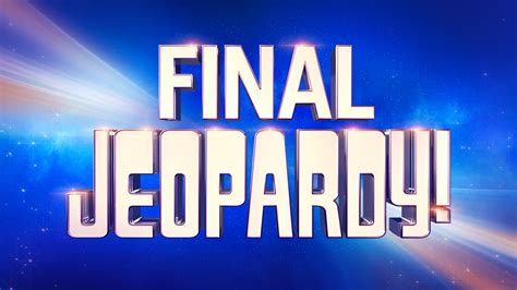 09% in first on buzzer (20/57) 0/0 on Daily Doubles 0/1 in <b>Final</b> <b>Jeopardy</b> Average Coryat: $13,400. . Tonights jeopardy final answer